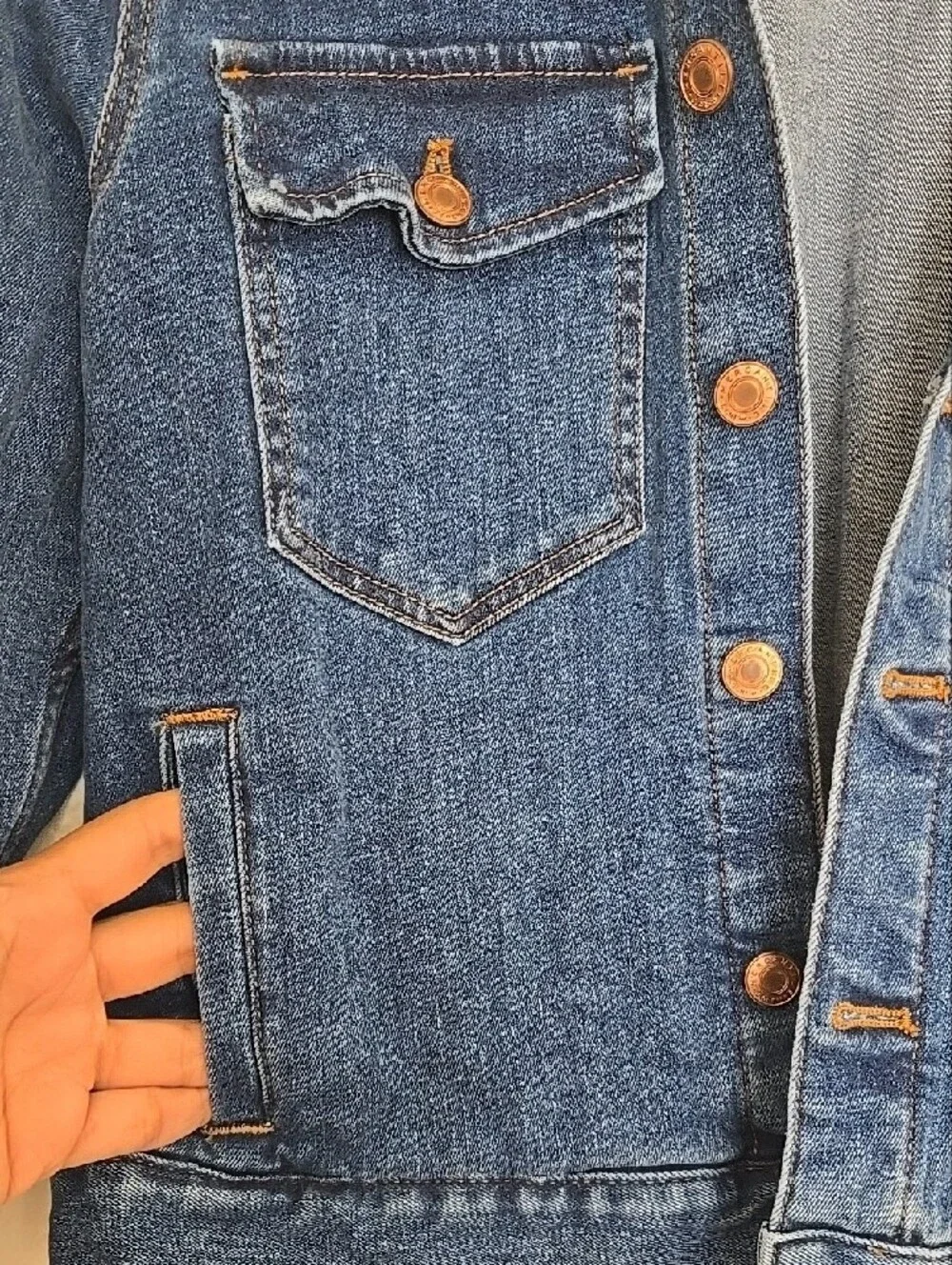 J. Crew indigo denim